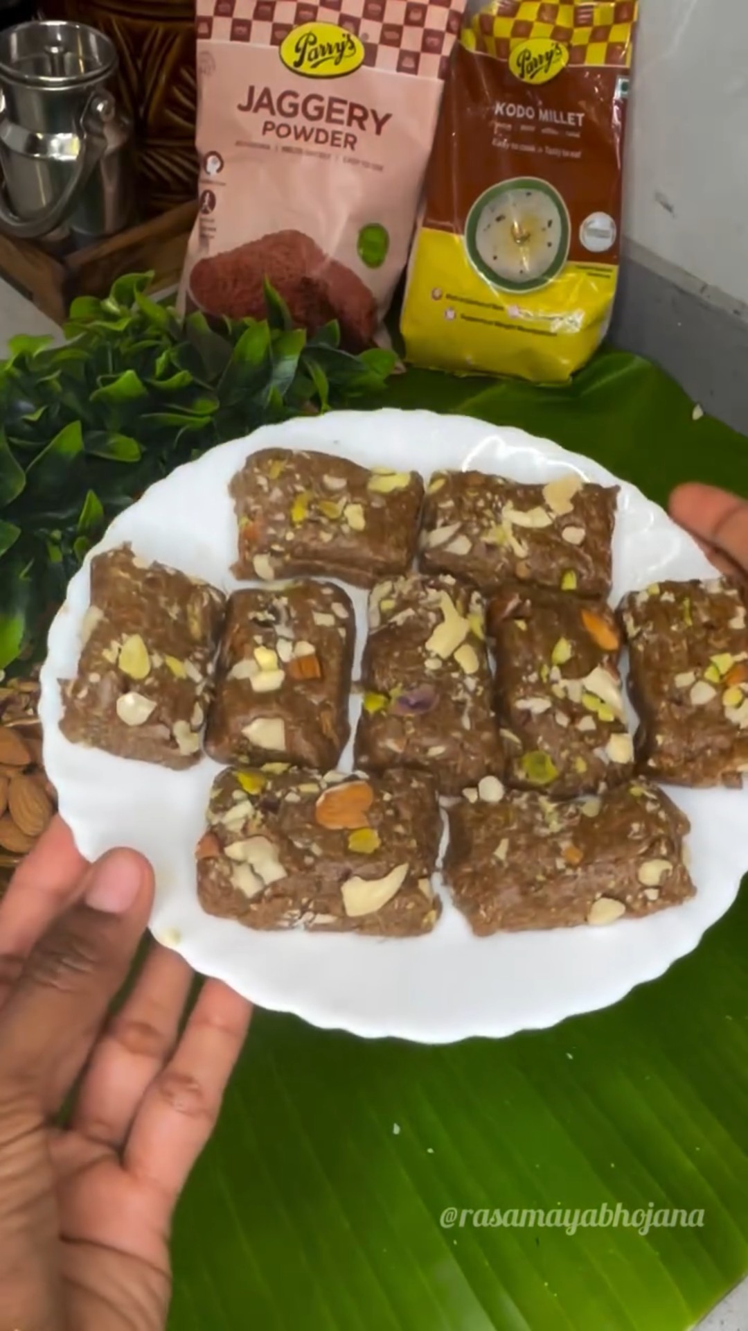 Kodo Millet Burfi